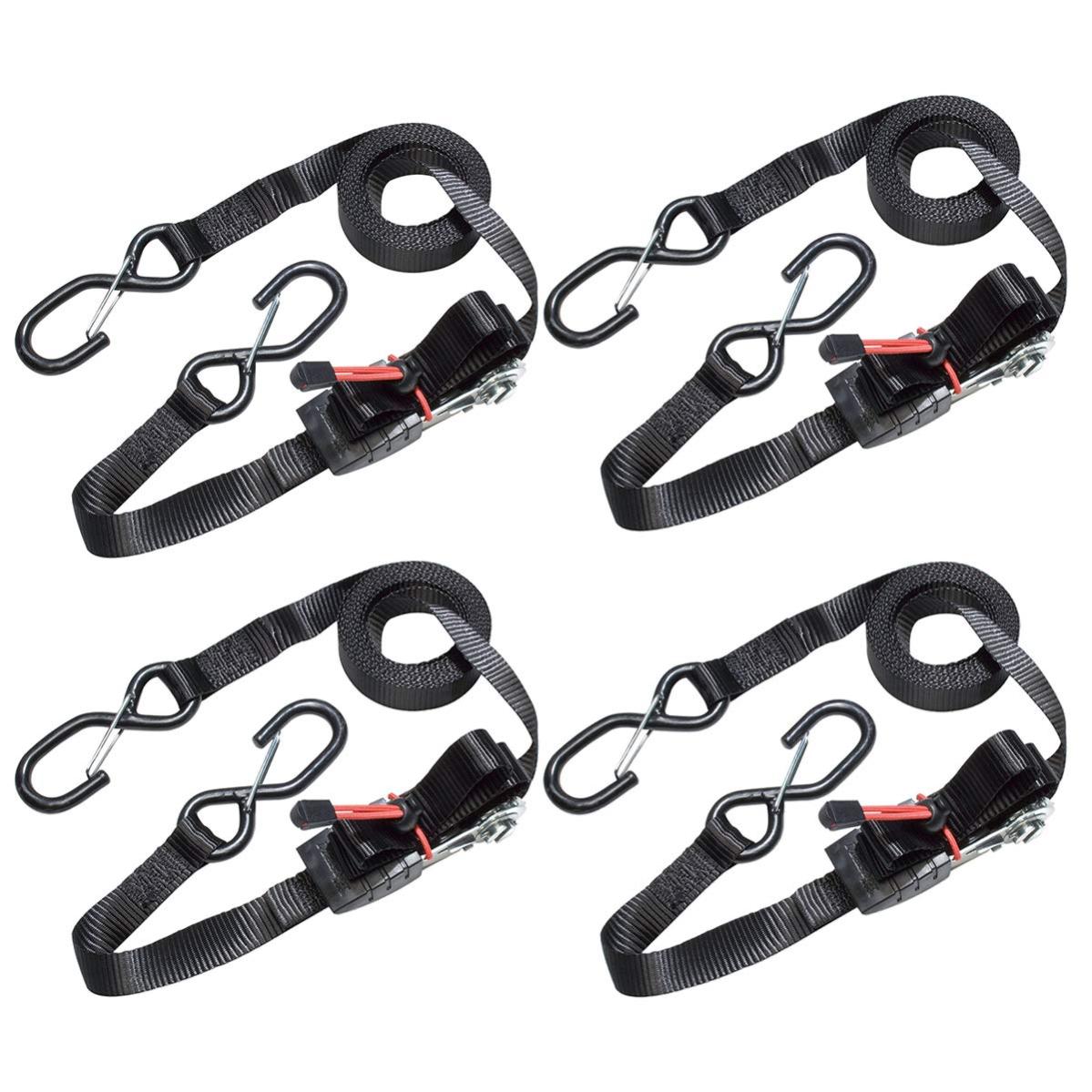 aster Lock 4368EURDAT Cinghie di Fissaggio con oschettone, Blu, 2 x 25 , Set di 2 Pezzi