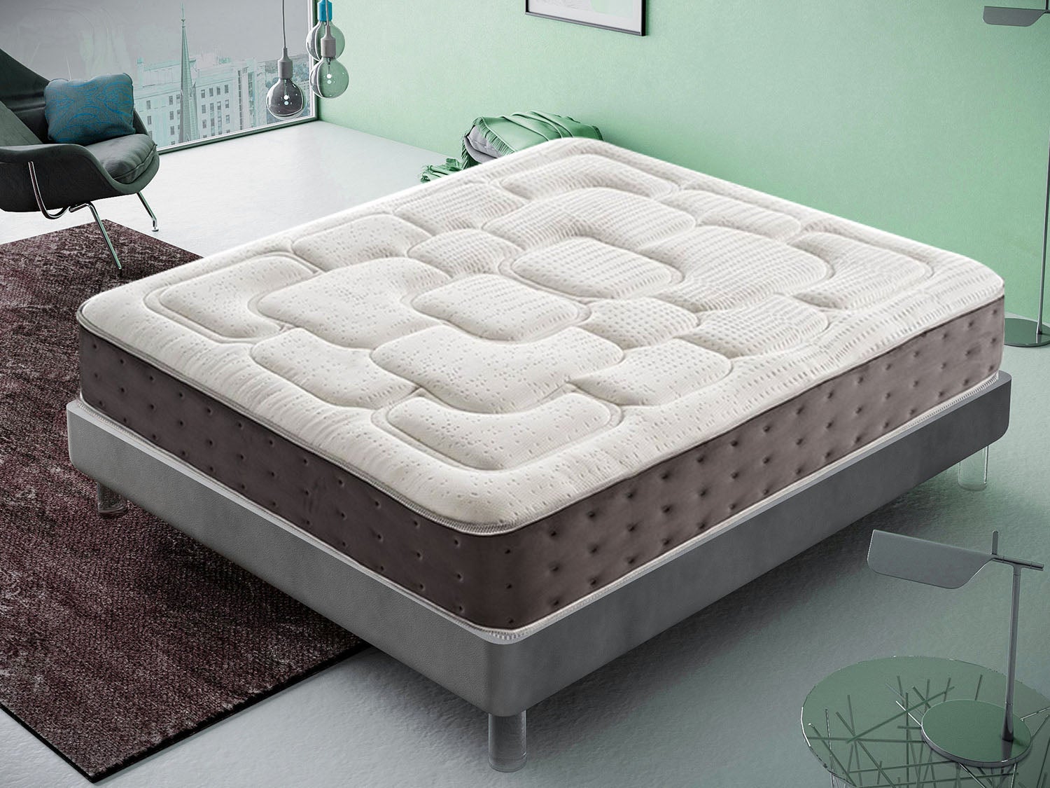 MaterassieDoghe - Topper 140x190 in Memory Foam - Alto 5 cm - 9