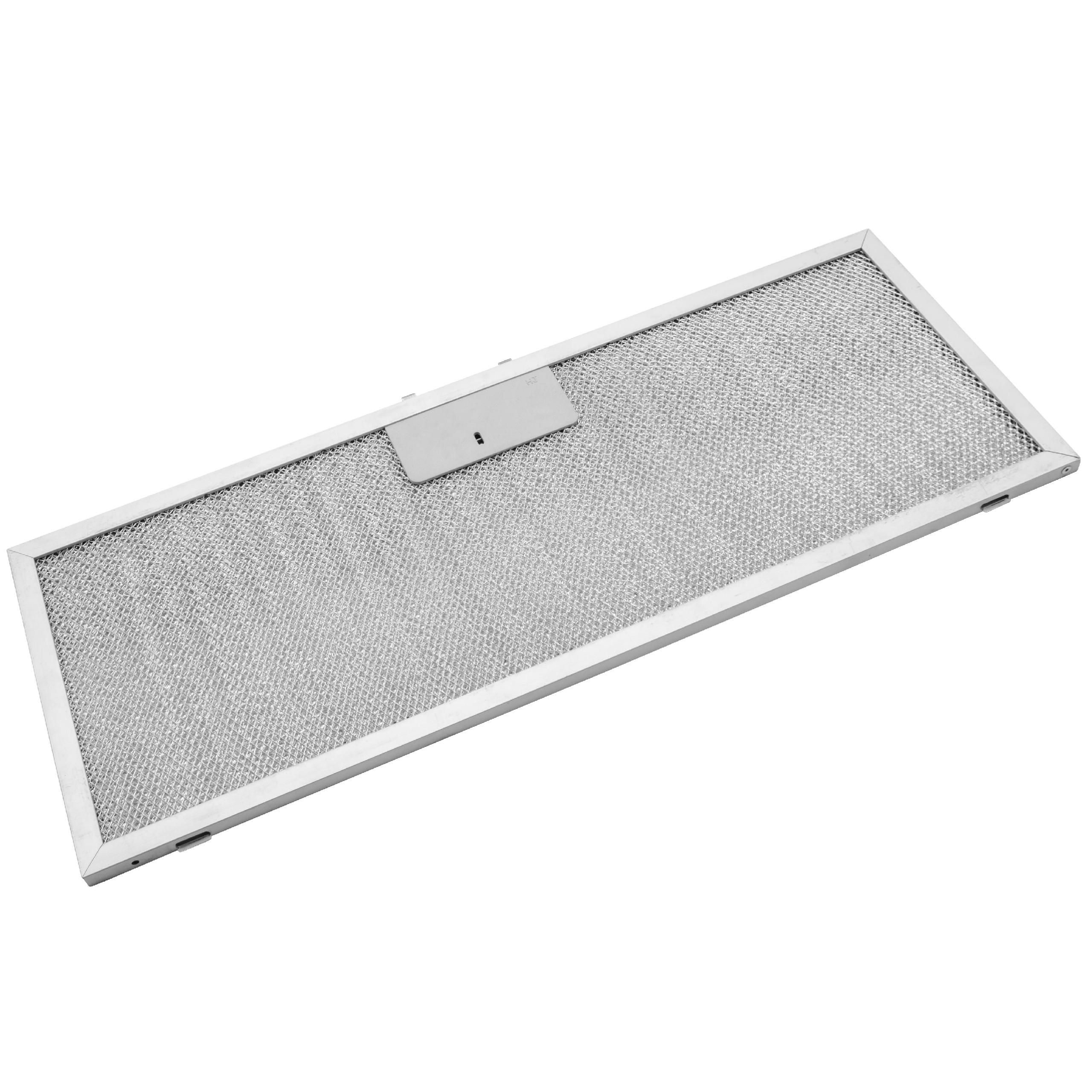 Vhbw Filtro anti-grasso in metallo, filtro permanente 45,9 x 17,7 x 0,85 cm  per Whirlpool AKR 604, AKR 605, AKR 606, AKR 608 cappa per cucina metallo