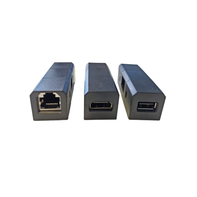 Prise encastrable - 1 prise secteur + 2 ports USB