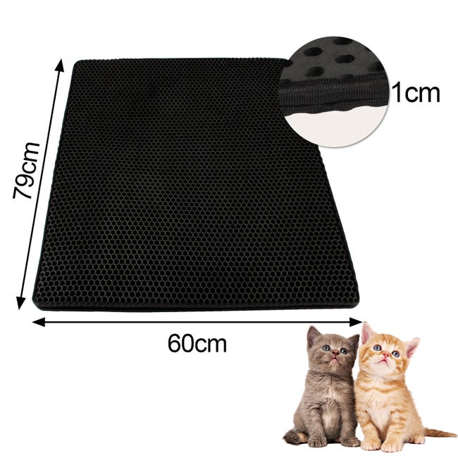 Matro per gatti Altri accessori per gatti urina -resistente lettiera opaca lettiera  gatto opaca davanti a 78 × 60 cm