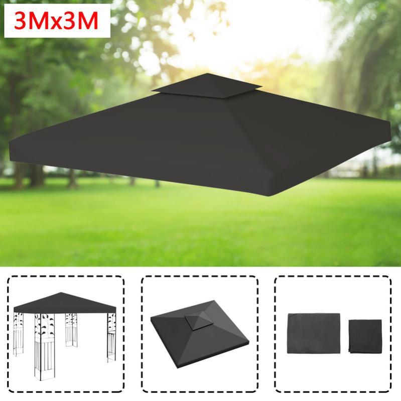 Tetto Di Ricambio Per Gazebo 3x4m - Copertura Impermeabile Beige - Foto 9