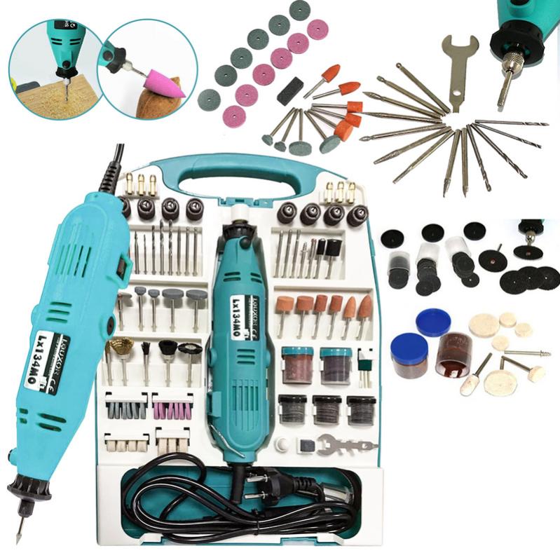 226pcs Mini ponceuse Ponceuse polyvalente Set de polissage Drill