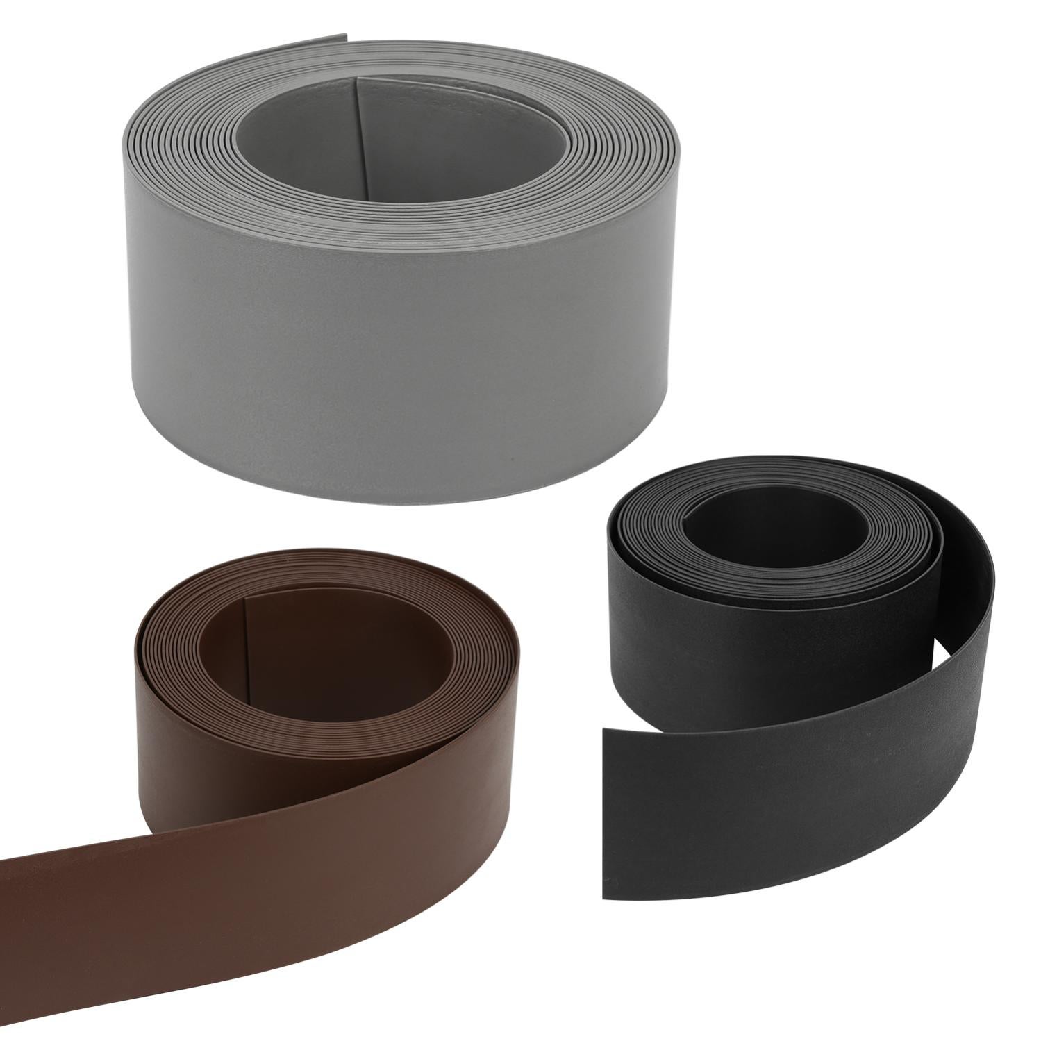 Bordo Per Aiuole , In Plastica, 10 M, Effetto Rattan, Per Bordure