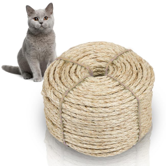 Chats En Corde De Sisal Non Traite Griffoir Naturel Jouet Pour Chat 6mm 2500 0 6cm Leroy Merlin Chats En Corde De Sisal Non Traite Griffoir Naturel Jouet Pour Chat 6mm 2500 0 6cm Leroy Merlin