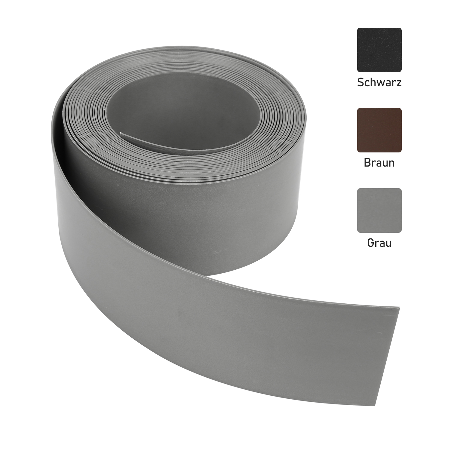 Bordo Da Giardino In Metallo Ondulato - 6 Pollici X 20 Piedi, Flessibile E Resistente