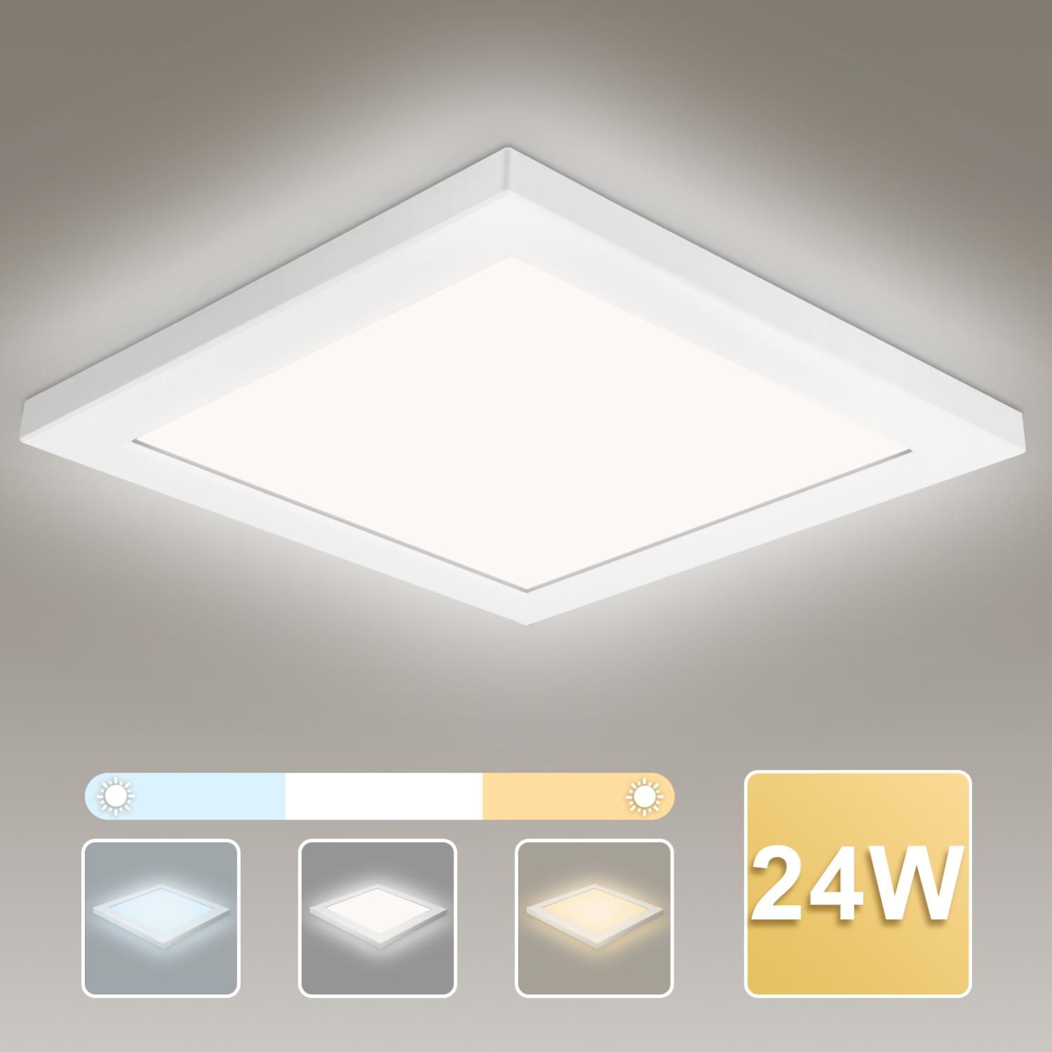 Plafonnier À Changement De Couleur 72 W Rvb Led De Couleur Multicolore Lampe De Salon Moderne