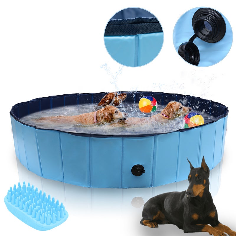 Piscine pliable, Pour les Enfants et les Chiens, Piscine pour chiens, Piscine pour