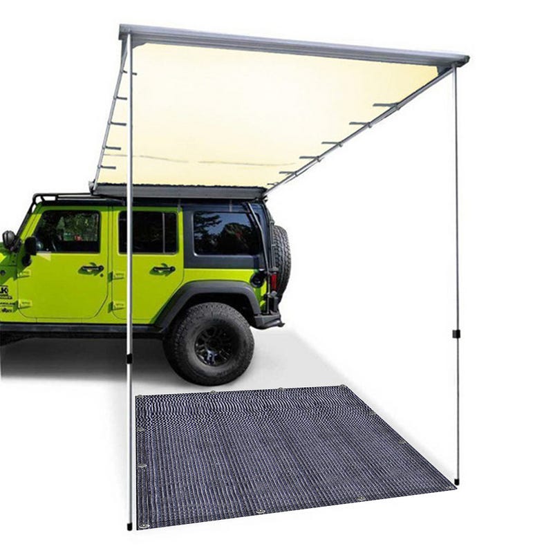 Altura de toldo alfombra impermeable carpa de carpa exterior carpa de carpa  picnic picnic cobertura de caravana 300x300cm