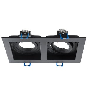 20 Clips à Ressort Pour Spot MR16 GU10 – Fixation Pour Downlight, Facile à Installer, En Acier Au Manganèse