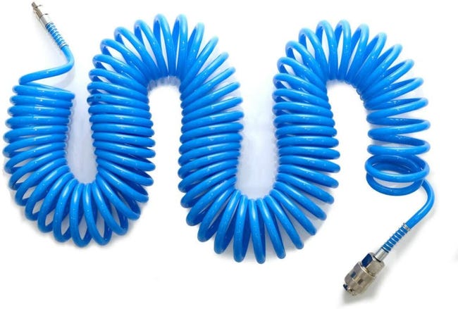 TrAdE Shop Traesio - Tubo Aria Compressa Flessibile Per Compressore 10 Metri Raccordo Rapido 1/4 - Foto 9