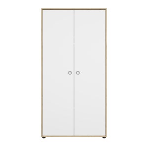 Armoire/Garde robe DALAMAN, 2 portes, contemporaine chêne Sonoma et
