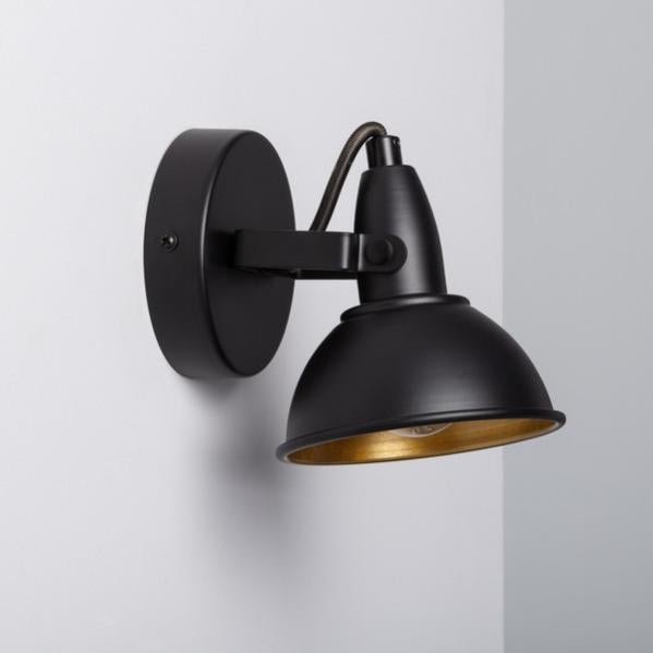 LEDKIA LIGHTING - Applique da Parete Torse | Design Elegante e Moderno | Compatibile con Lampadina LED E27 max 40W | Uso Interno IP20 | Ideale per Casa e Ufficio, Naturale, Legno