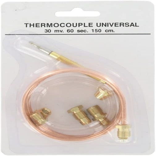 Kit Thermocouple Universel Pour Four À Gaz - 1,50 Mètre - Compatible