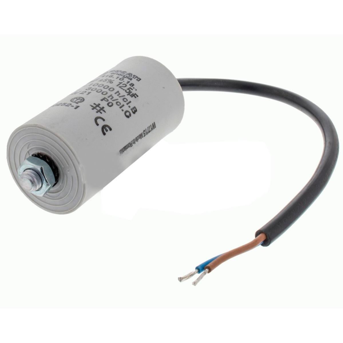 Condensatore di spunto 30mf 450V ideale per motori con connettore Faston NUOVO