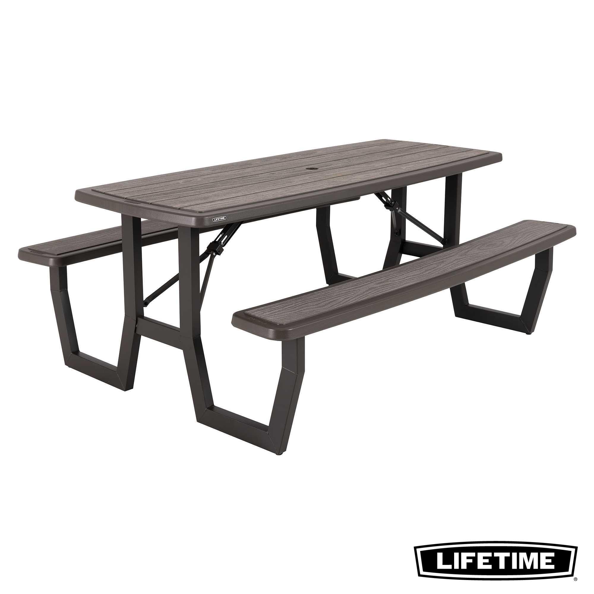 table pliante lifetime noire