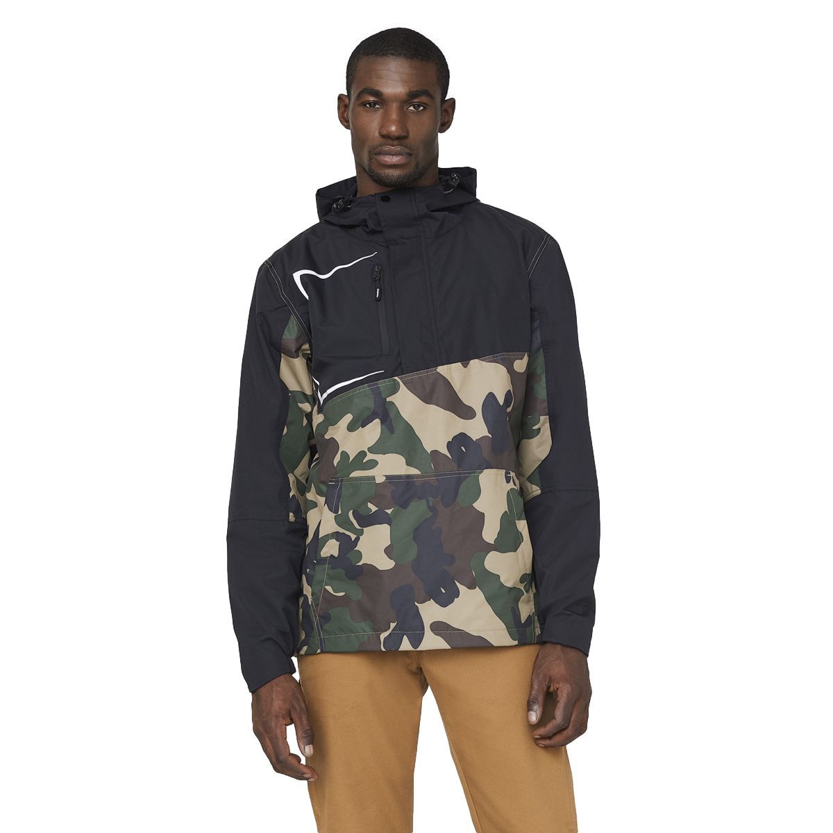 Veste a capuche impermeable Generation camouflage Dickies Taille M Leroy Merlin