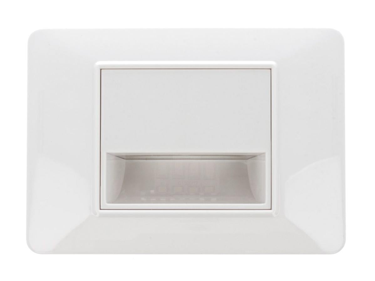 Sandasdon White LED Blanc 220V 1.6W Cold 6500K Pour Cassette 503 Compatible Avec Vimar Plana