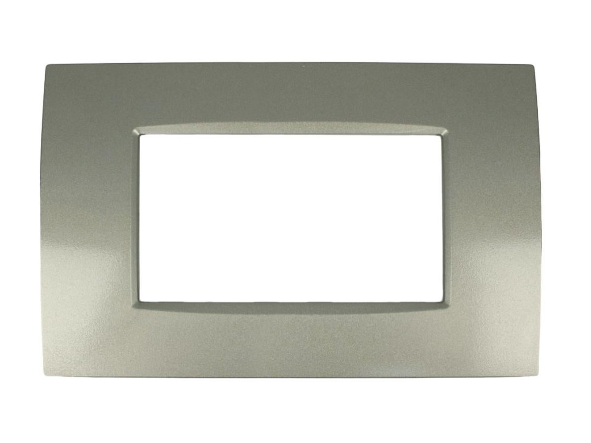 Placa Matix 2 Módulo Titanio Claro Bticino