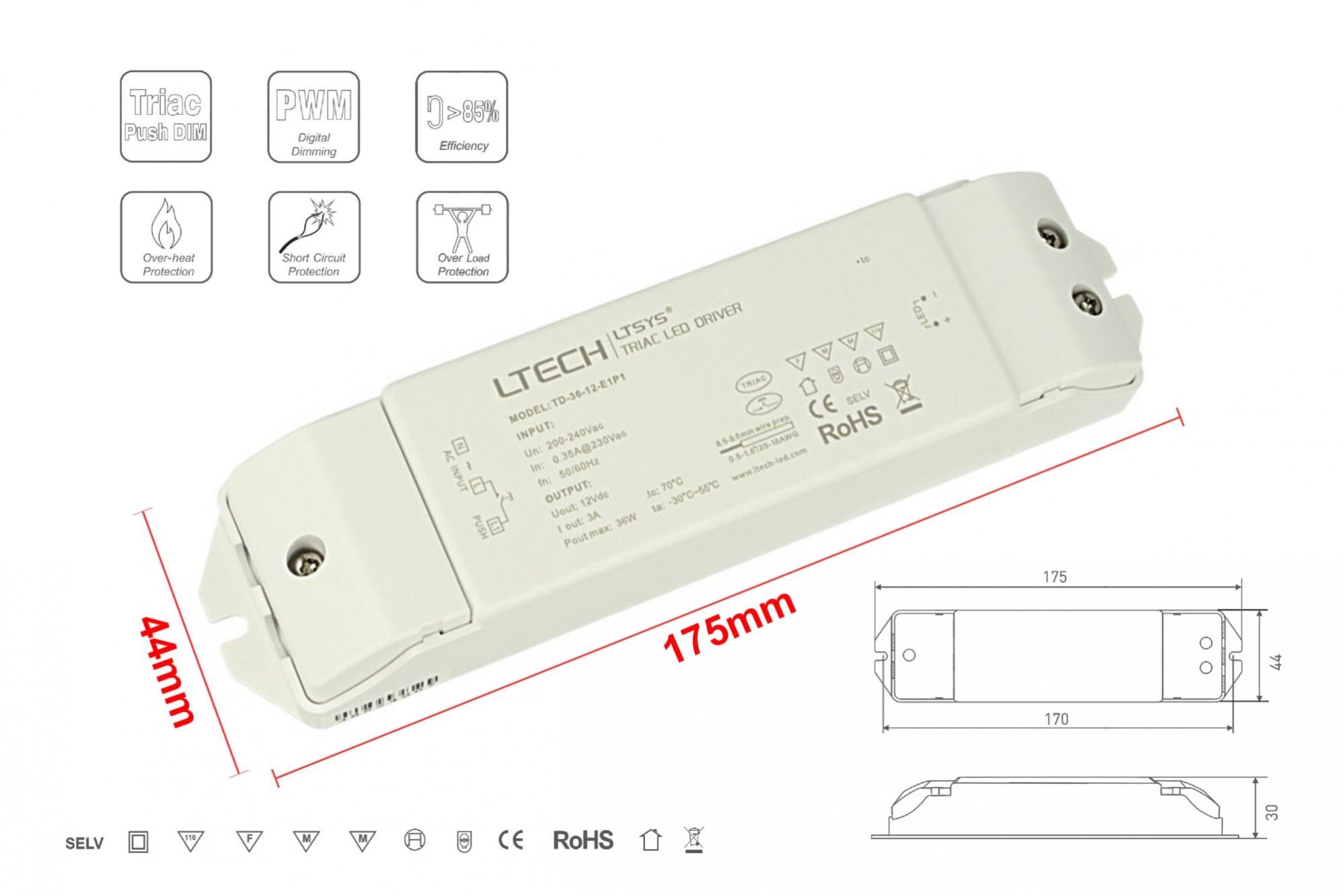 Modulo UPS Alimentatore 12V 3A 24W/36W Con BMS Per Batteria Litio 3S - Scheda Di Ricarica