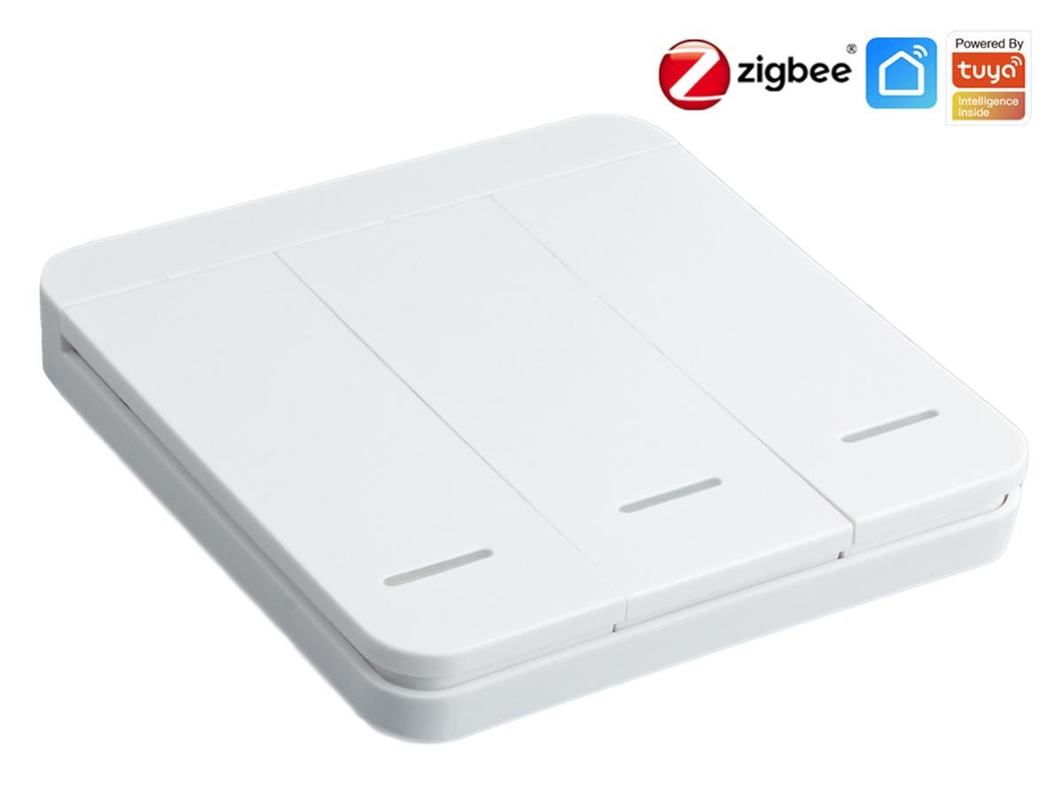 Interruttore di scena con pulsante intelligente, per TUYA - Telecomando senza fili ZigBee Smart On Off Switch App Telecomando senza fili IP55 Impermeabile