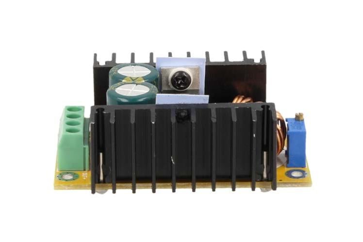 Convertitore DC-DC Step Up KIMISS – Da 12V A 24V 15A, In Alluminio, Per Auto, Camper, Impianti Audio E Sorveglianza
