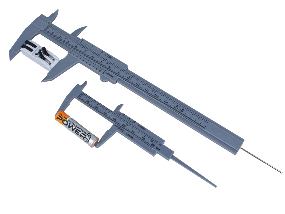 Set Calibro Analogico In Plastica 150mm + 80mm Leroy Merlin