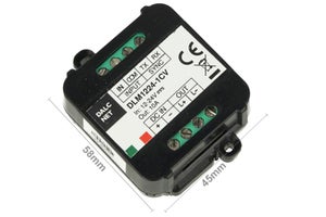 Dimmer LED DMX512 Dalcnet DLM1224 - 12/24V, 10A, Commande DMX Ou Poussoir/0-10V/Potentiomètre - Fabriqué En Italie
