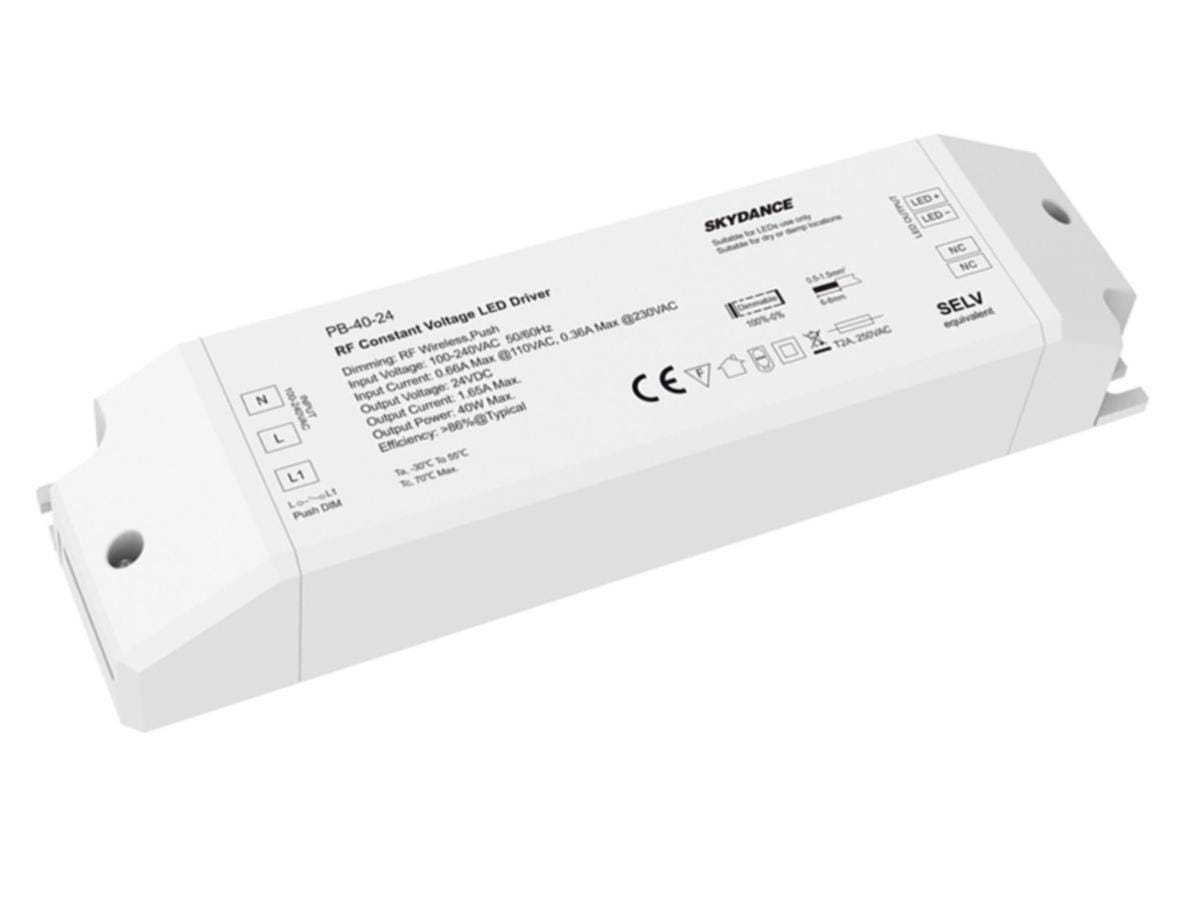 Alimentatore LED Dimmerabile 300W IP67 - DC24V 12.5A Per Strip LED Con Dimmer SCR/0-10V - Foto 10
