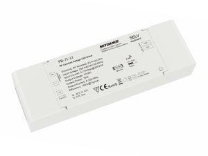 Alimentatore Dimmerabile CV 12V 40W Con Pulsante N.O. e Telecomando RF 2.4G  Per Striscia Led 12V PB-40-12