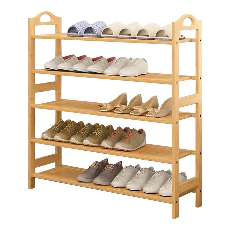 Scaffale per scarpe - Scaffale di stoccaggio - mobili per scarpe a 5  livelli