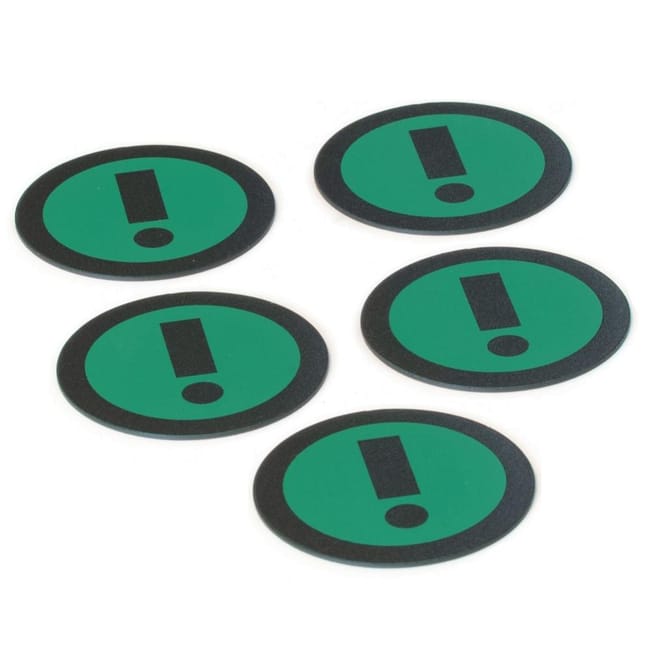 Aimants Point d'exclamation Basic Vert (5 pièces) | Leroy Merlin petit aimant leroy merlin