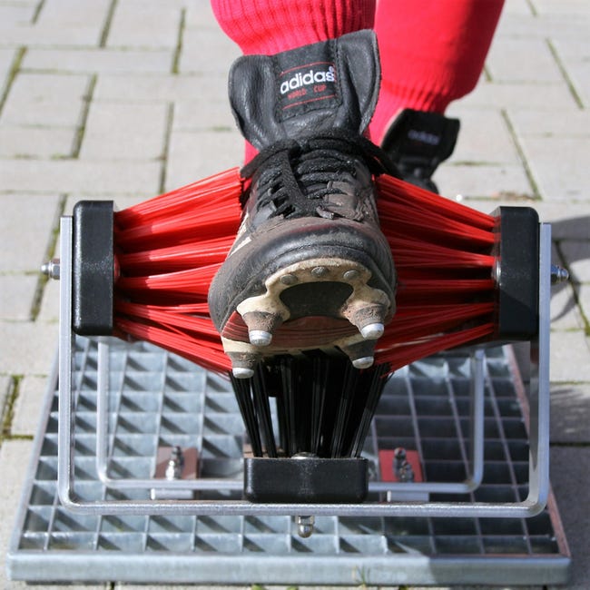 FloorMAX Classic - Module de nettoyage professionnel pour chaussures avec  grille - Simple