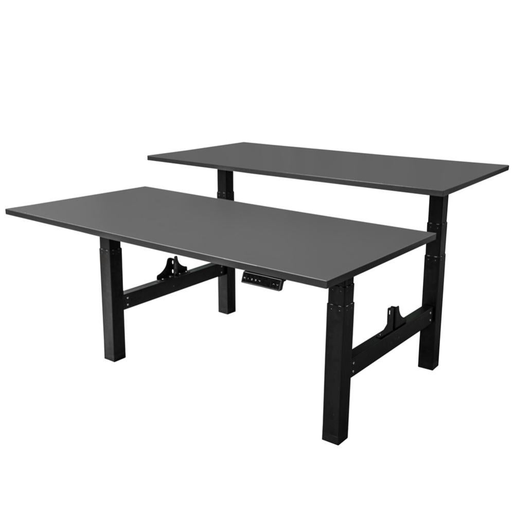Clay Roberts Guanti Da Forno Doppi - 91 Cm Di Protezione, In Cotone Spesso, Lavabili, Con Anello Per Appendere, Nero
