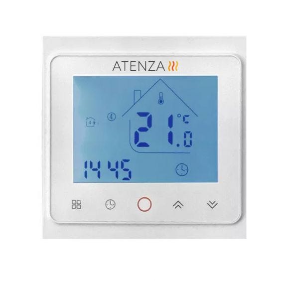 Thermostat Programmable sans Fil + Récepteur HF ATENZA