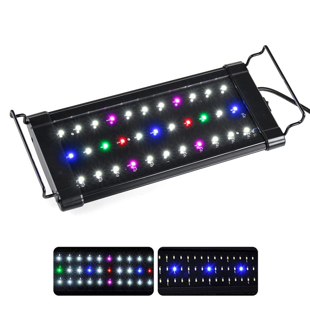 Luz LED para acuario L.30 x 12 x 2,2 cm