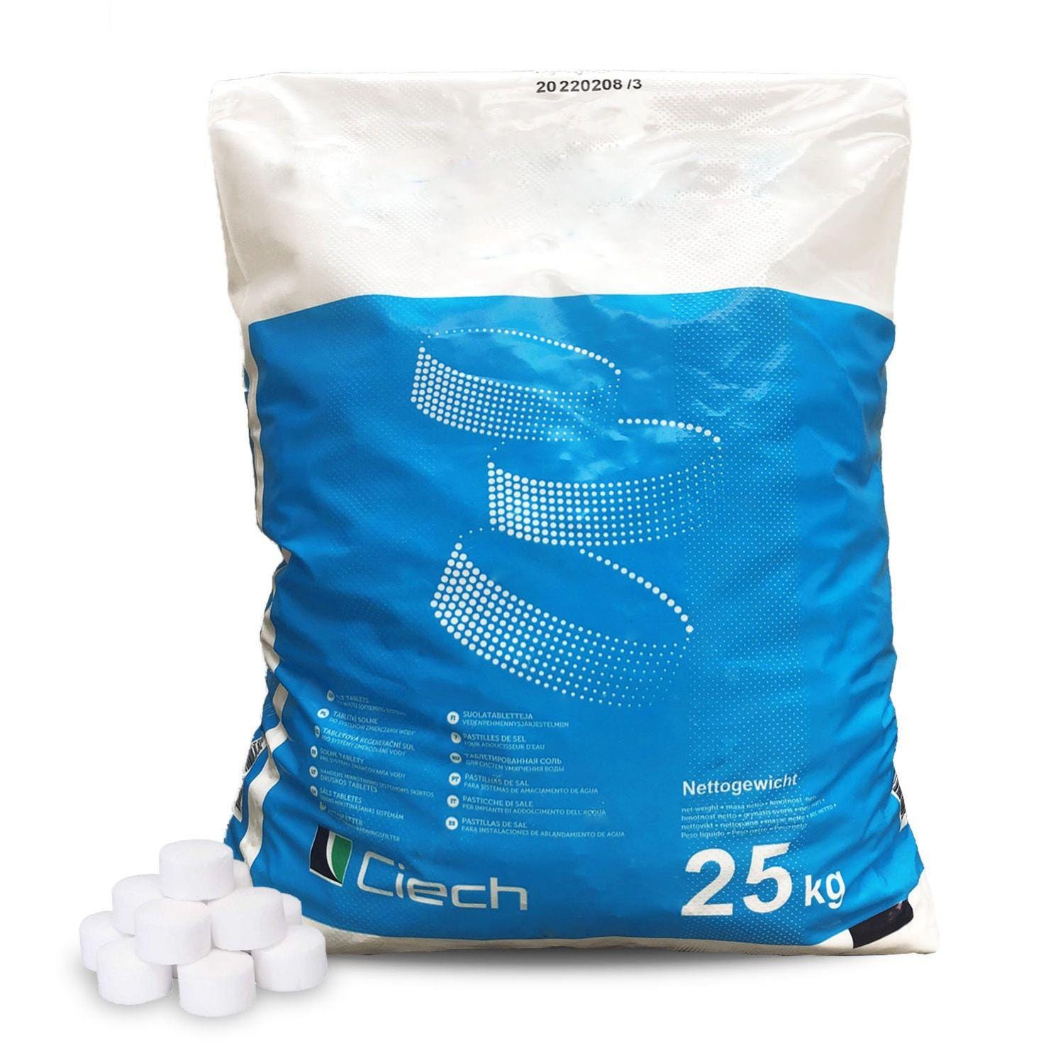 Pastille R210 Sel Pastille Pour Adoucisseur D'eau En Sac De 25kg | Leroy Merlin
