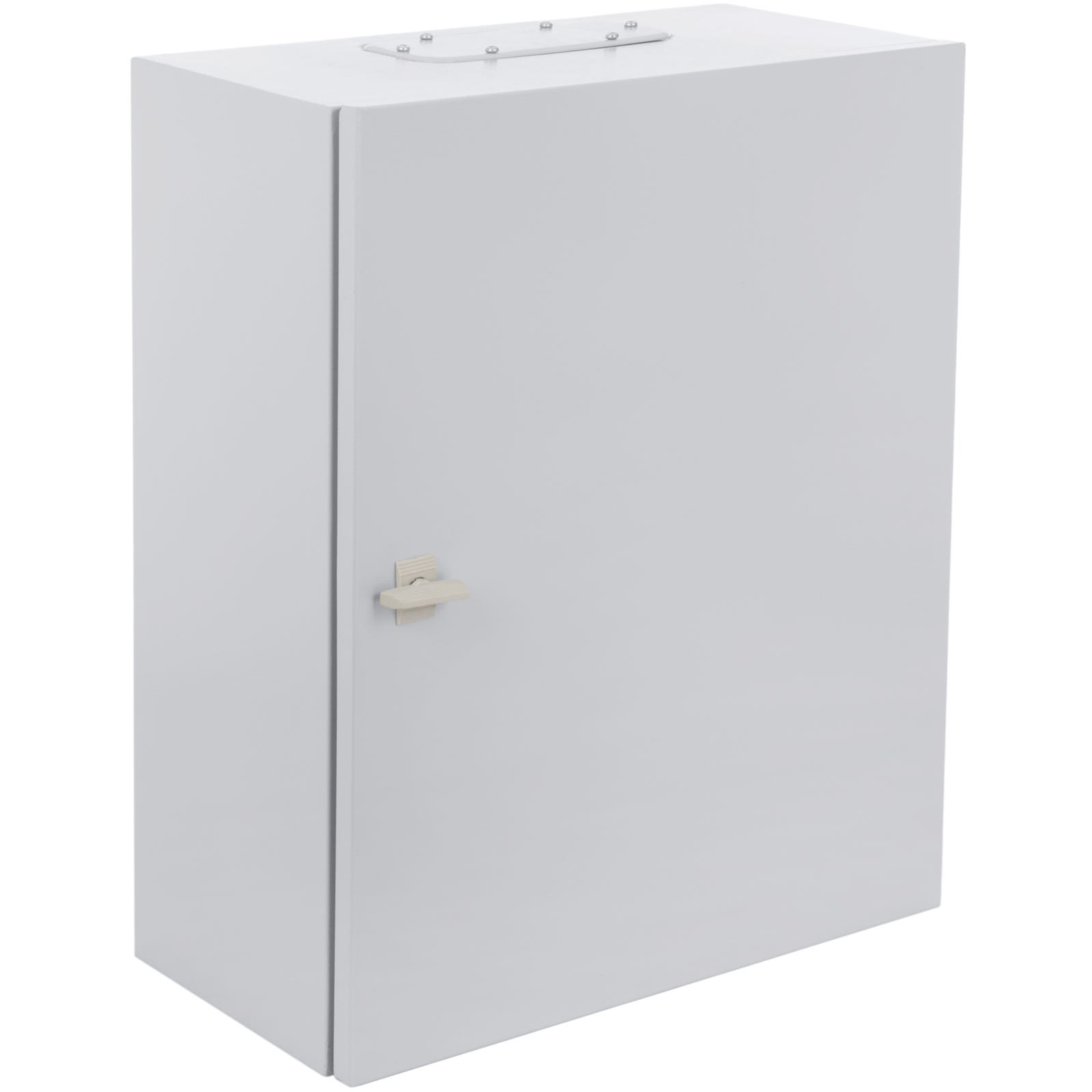Boîtier électrique étanche IP54 Pour Extérieur - Grande Boîte + 2 Petites, Protection Prises Et Câbles Contre La Pluie