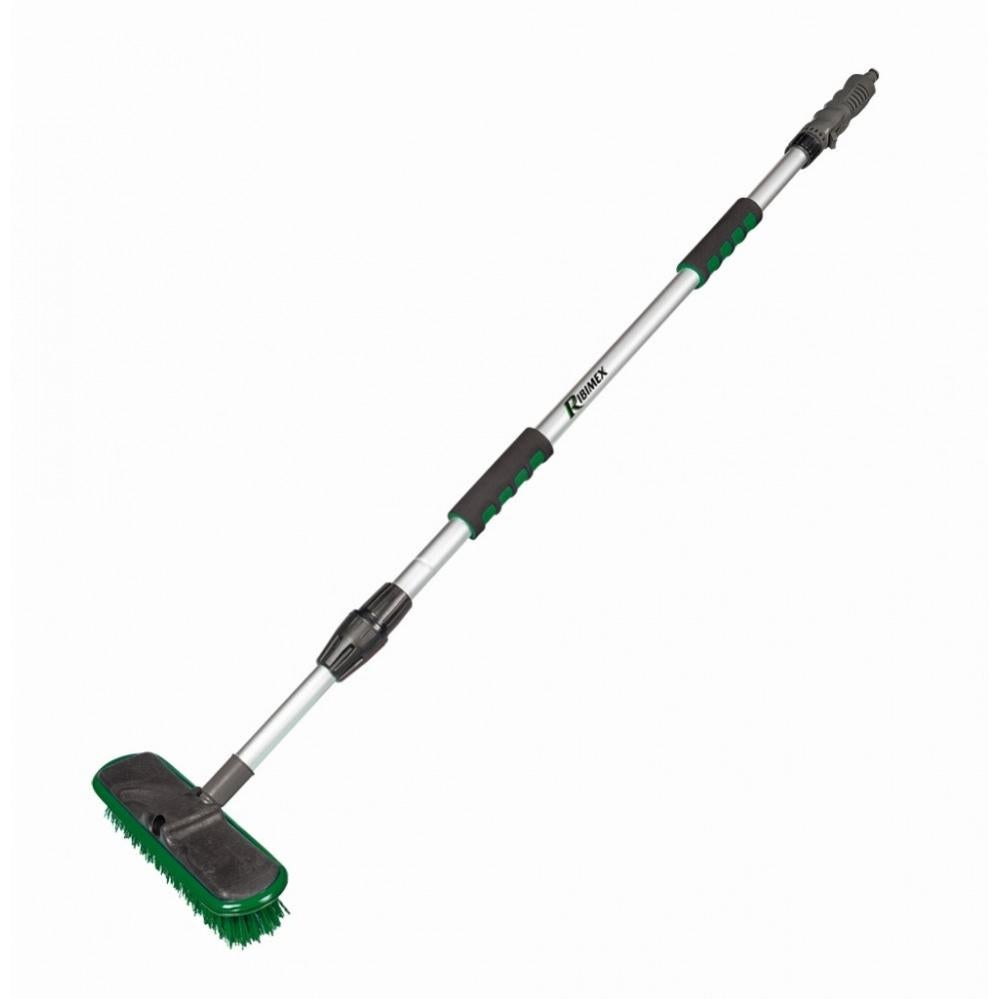 Manche Télescopique Aluminium 2,53m à 4,80m - Pour épuisette, Brosse Piscine - Embout Standard 30mm