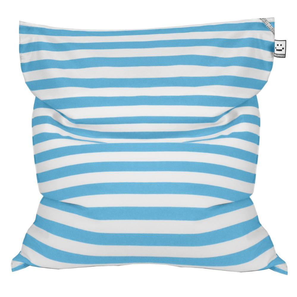 Pouf Piramide M HAPPERS Per Esterno/Interno | Toldotex Beige, Imbottitura Perle Polistirene - Foto 5