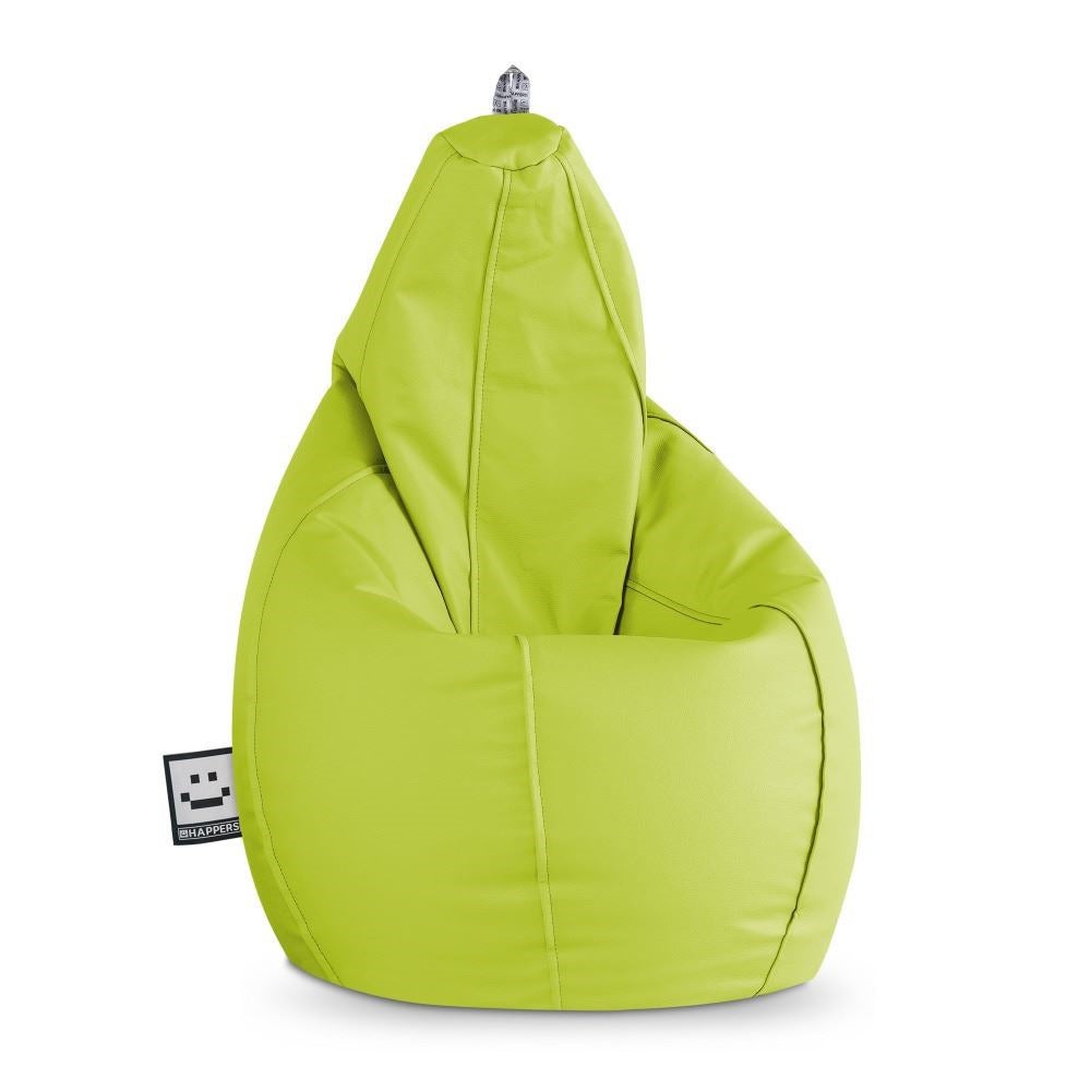 Pouf Poltrona Sacco in Similpelle Verde XL