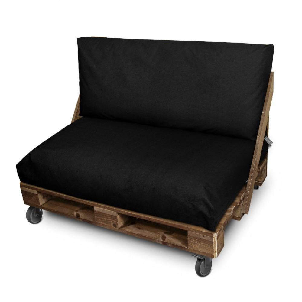 Set cuscini per pallet 120x50 Seduta e Schienale 120x50cm Lime, cuscini