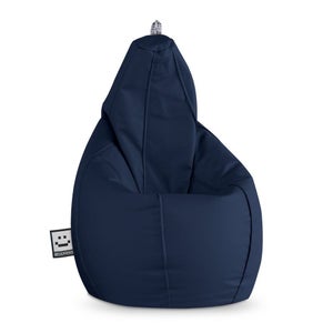 Pouf Gaming Junior in Similpelle da Interno Blu