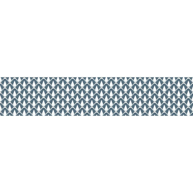 Crédence adhésive design en PVC Noémie - L. 200 x l. 40 cm - Rouge