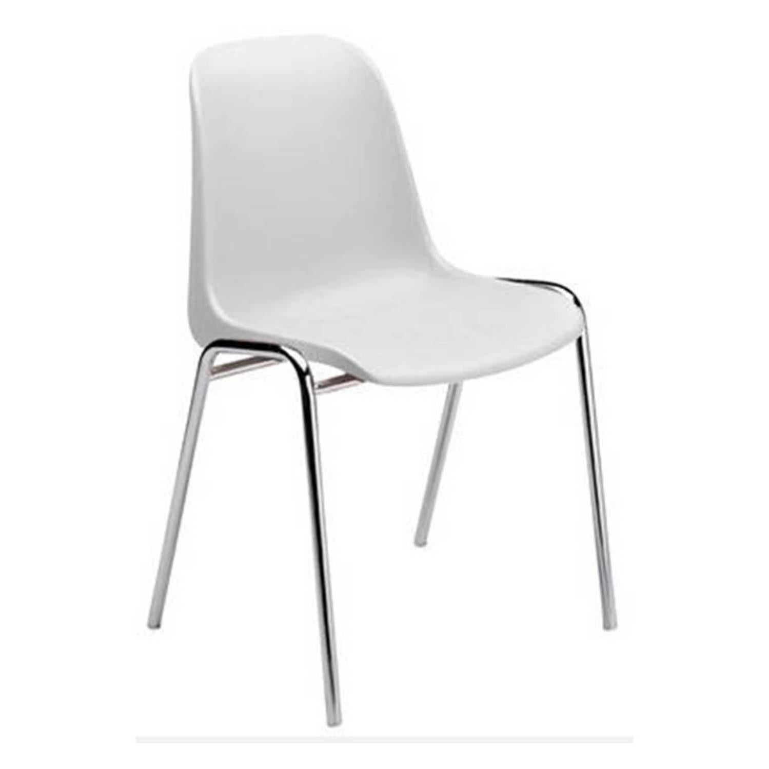 Sedia In Polipropilene Design Impilabile - Venere - Foto 5