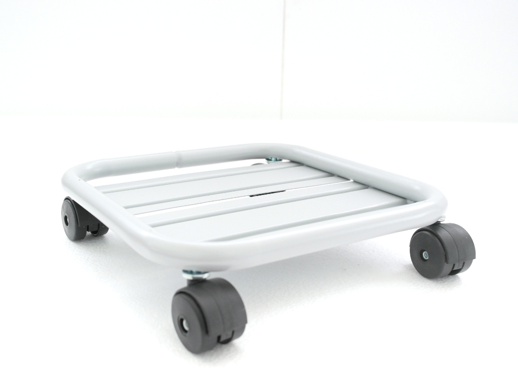 Chariot à Soucoupe Avec Roues Pour Pots – Support Mobile 32 Cm Pour Plantes D’Intérieur Et Balcon