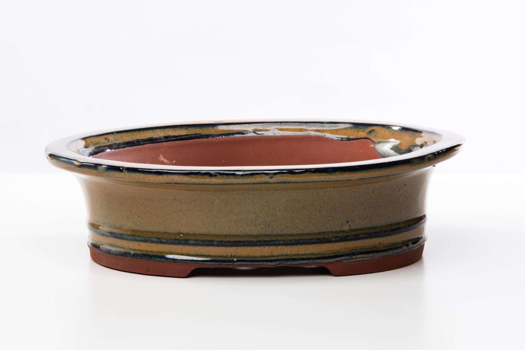 Vaso Bonsai Smaltato Tondo Cm. 26 Blu | Leroy Merlin - Foto 7