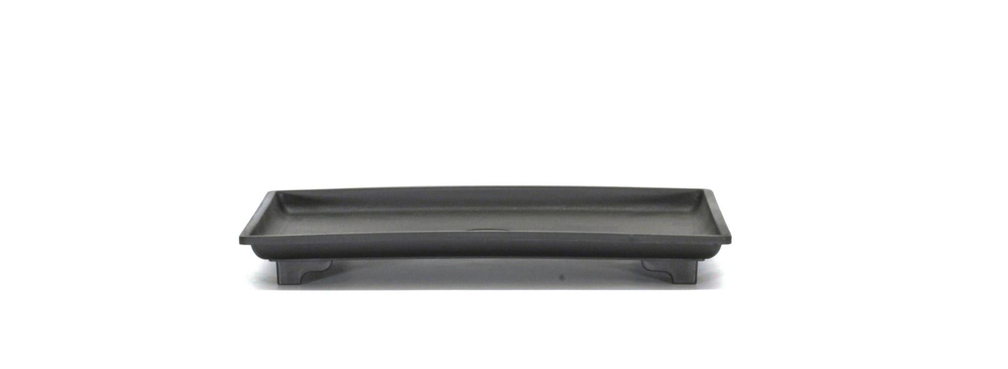 Sottovaso Valencia In Plastica Resistente, Diametro 27 Cm, Colore Grigio Pietra, Per Interni Ed Esterni - 4