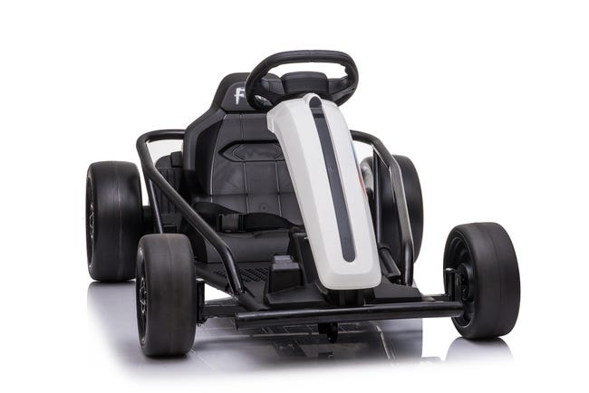 Kart électrique pour enfant FAST AND BABY, 24V, 2 moteurs de 250W, DRIFT,  roues avant EVA et arrière en plastique, ceinture de sécurité