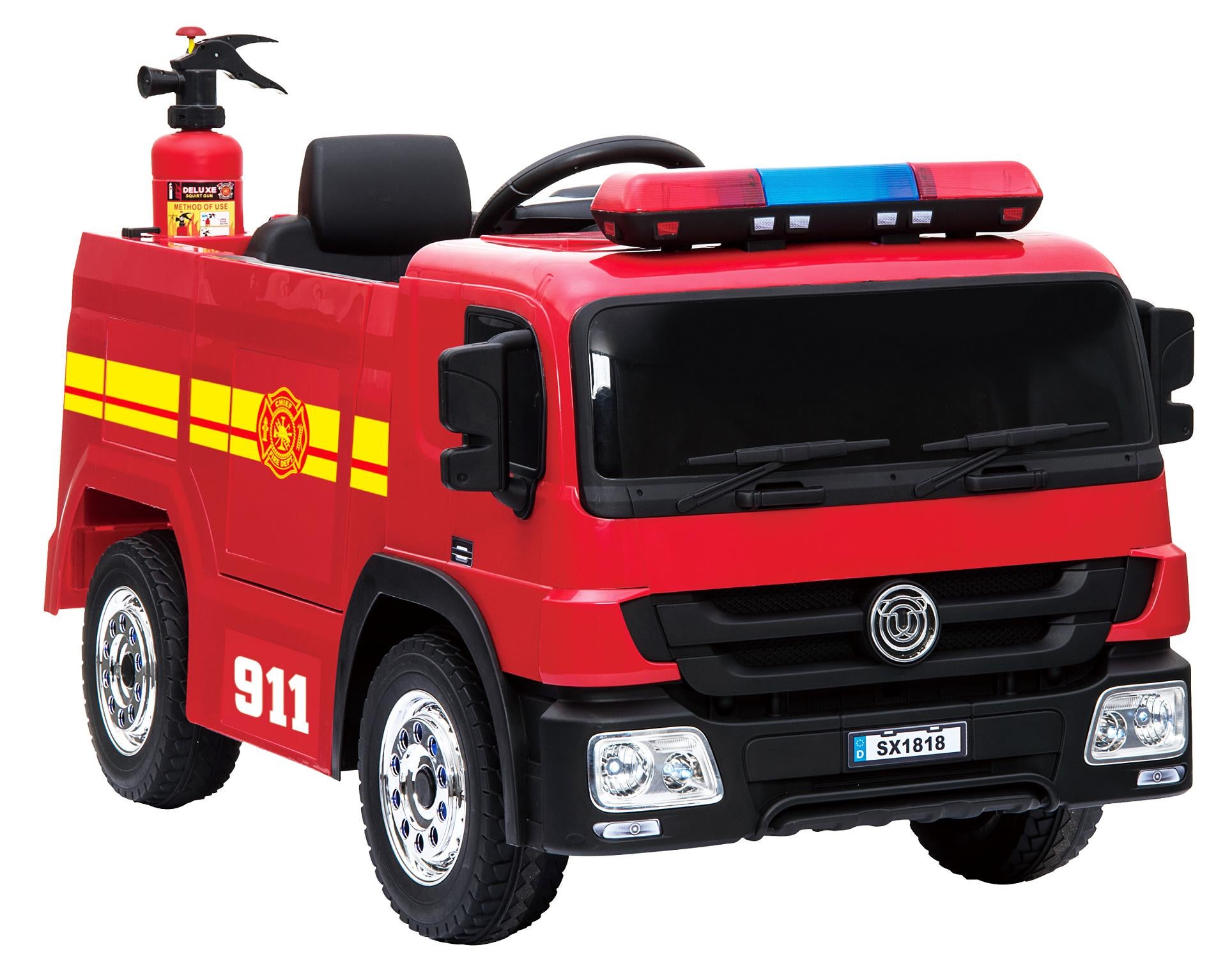 Camion de pompier électrique Jouet pour enfants avec lumières Sons